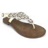 Women Sabateca Women'S Flat Sandals | Cinzia Flat Sandals 7730 It6005 White