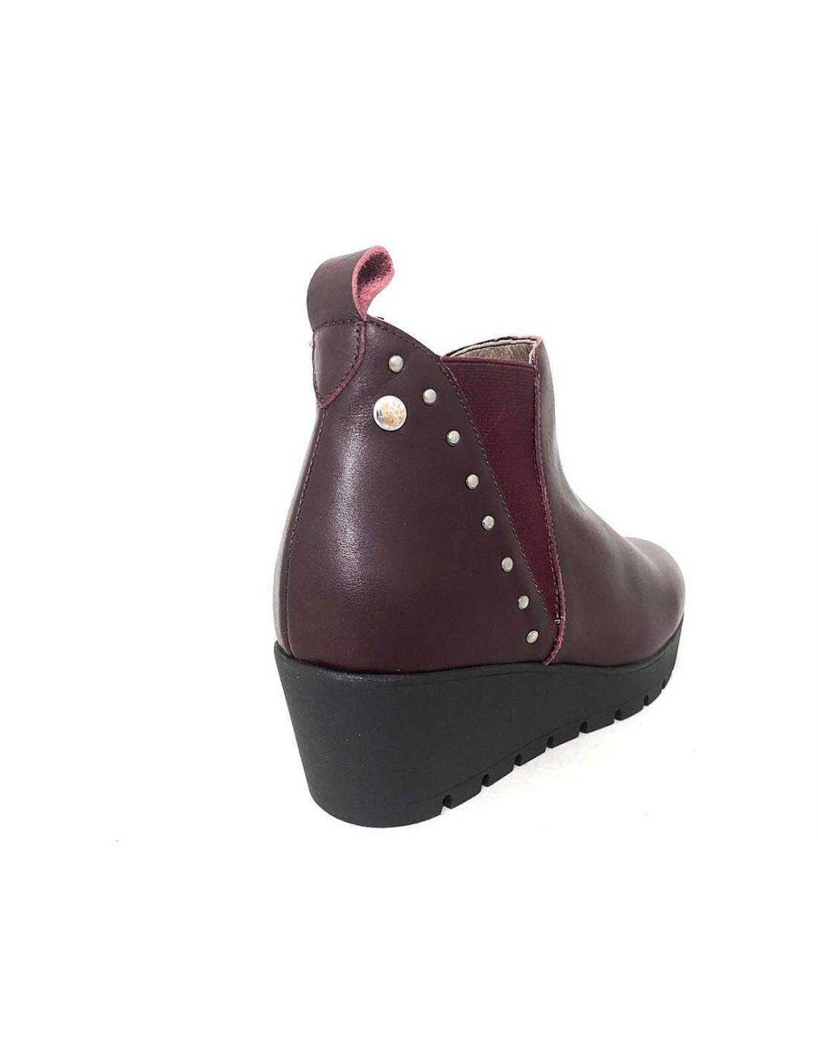 Women Sabateca Women'S Ankle Boots | Yokono 1741 Malala-005 Bordeaux Ankle Boots