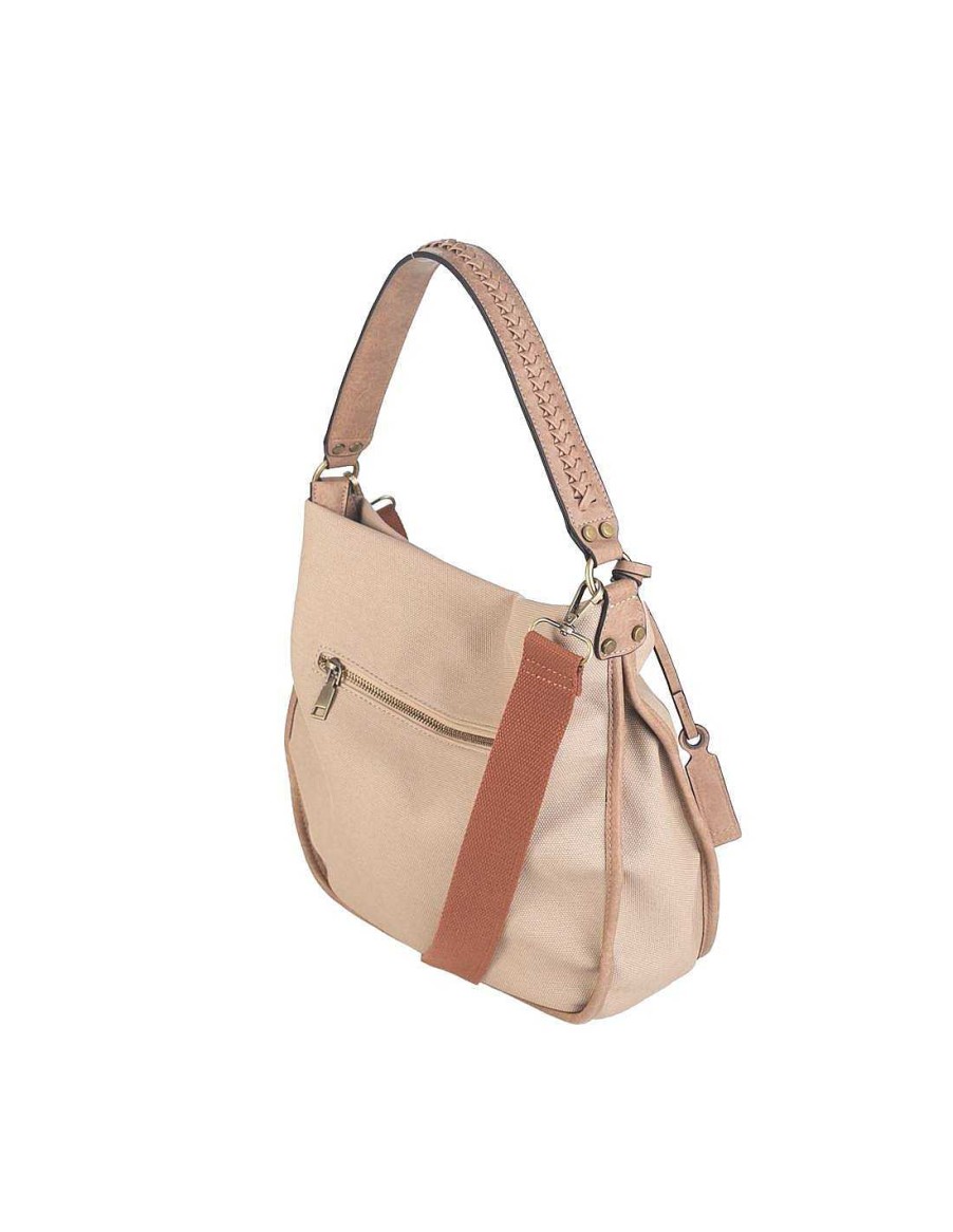 Women Sabateca Women'S Bags | Volum Bags 9060 Vb23535 Tremuzo Beige