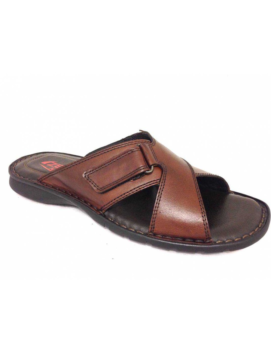 Man Sabateca Men'S Sandals | Zen Sandals 4298 6870 Brown