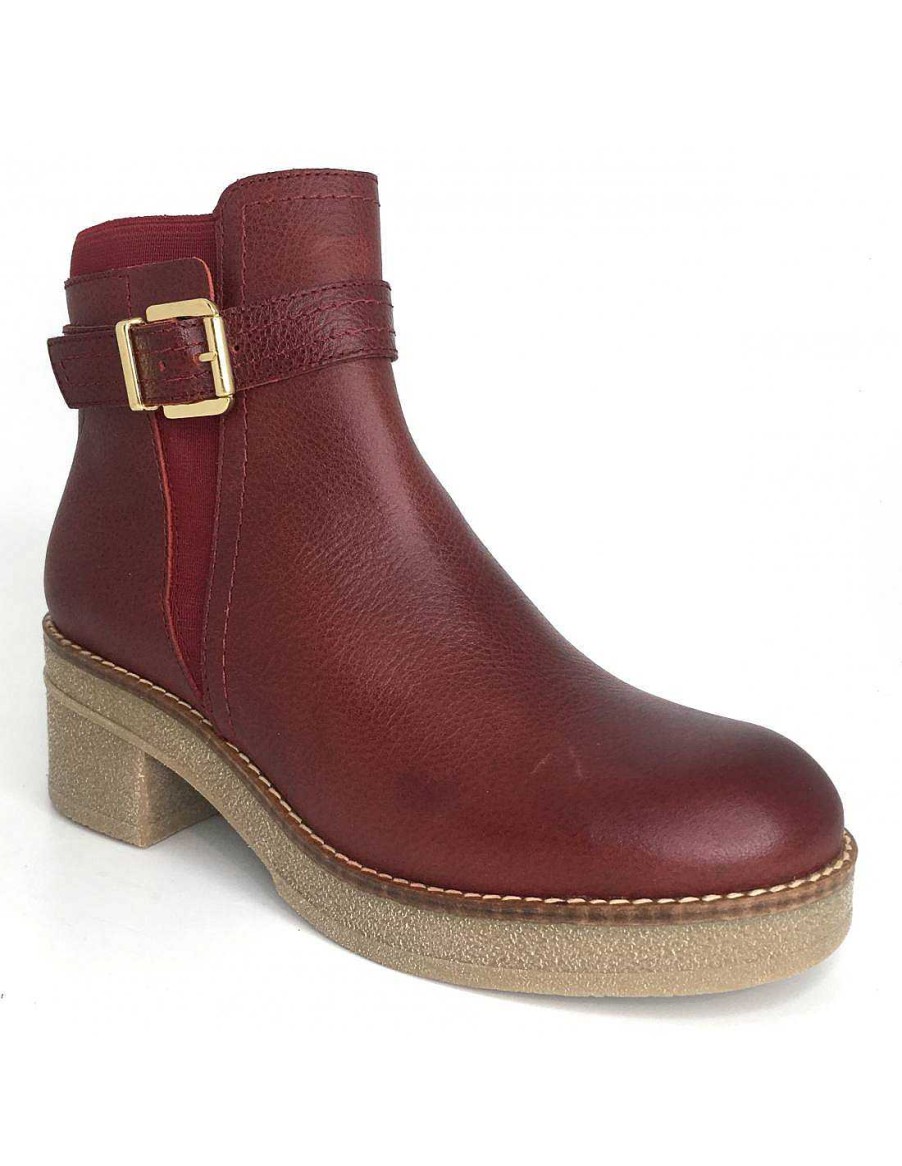 Women Sabateca Women'S Ankle Boots | Marila Ankle Boots 8117 2214 Red