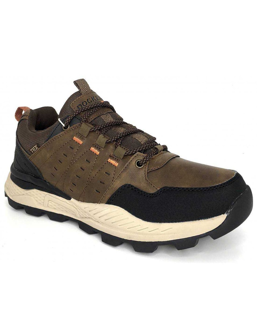 Man Sabateca Men'S Sports Shoes | Dockers 7238 49Lc201 Brown Sports Shoes