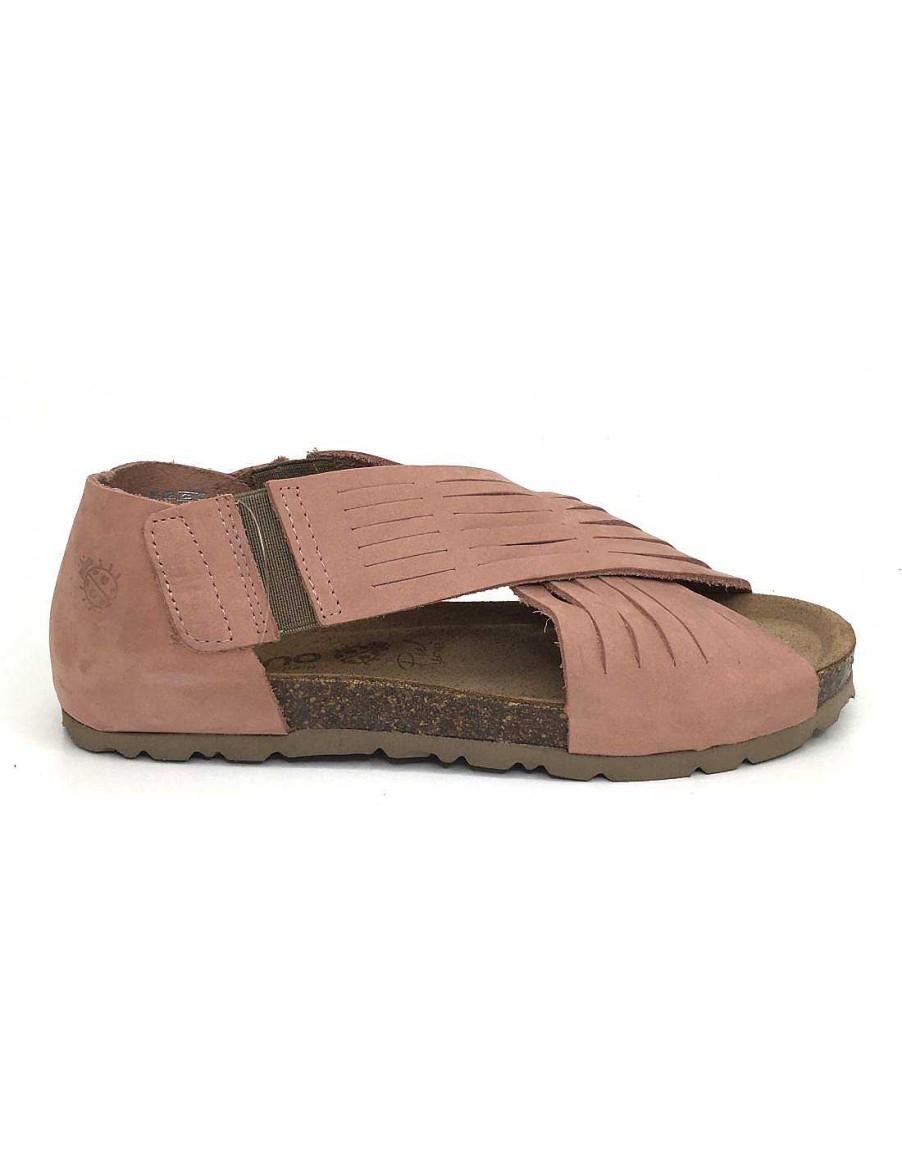 Women Sabateca Women'S Flat Sandals | Flat Sandals Yokono 8420 Villa 179 Pink