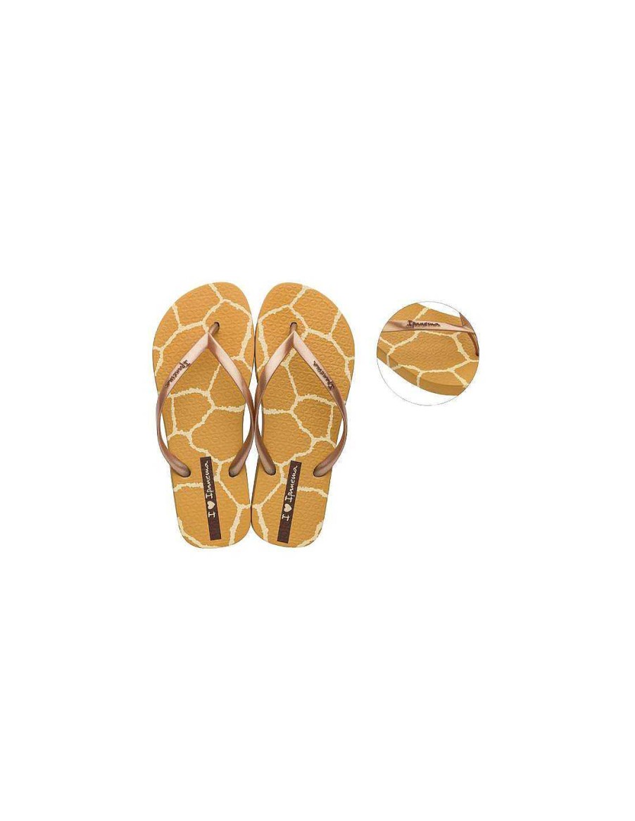 Women Sabateca Women'S Flip Flops | Ipanema Beach 6371 Ip26456 Mustard