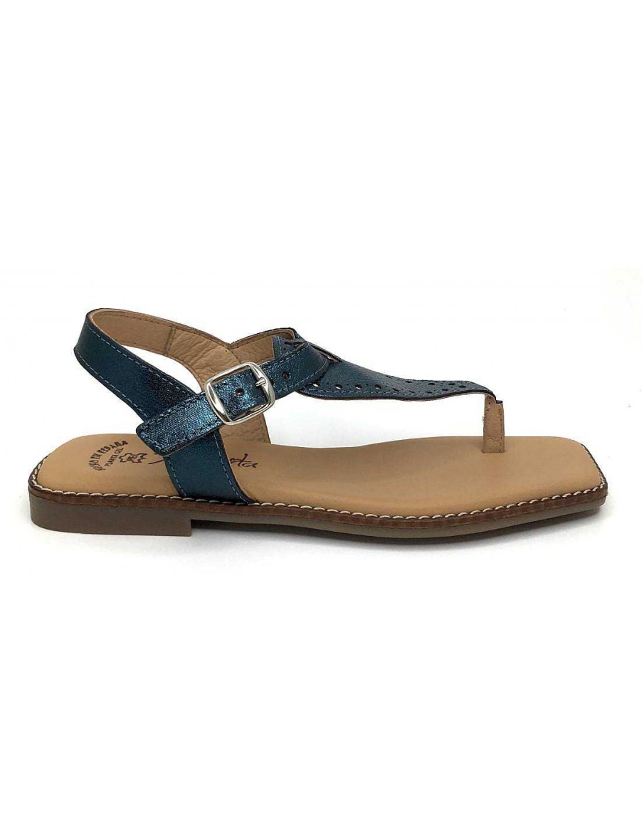 Women Sabateca Women'S Flat Sandals | Flat Sandals Xbonita 8701 2102 Blue