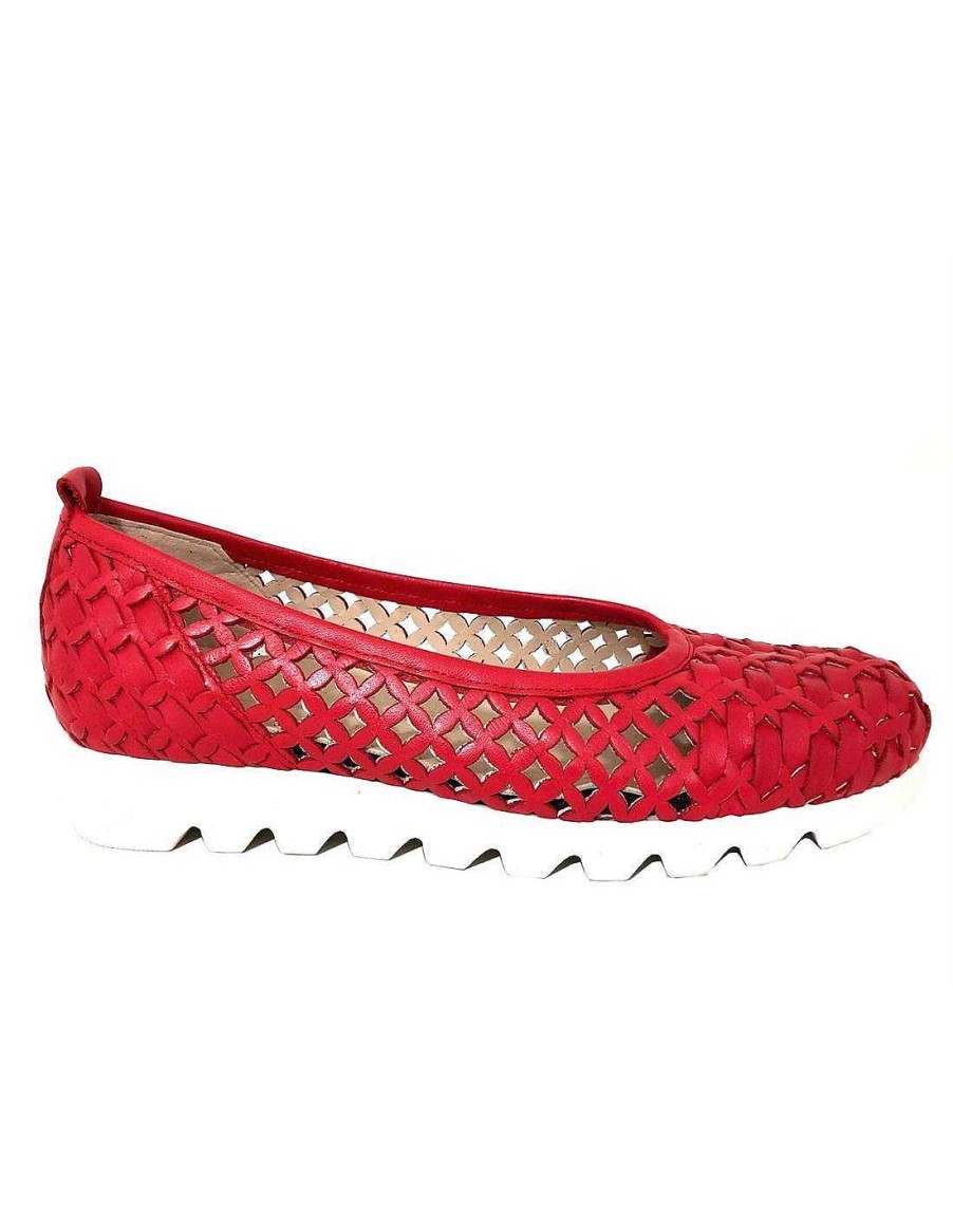 Women Sabateca Women'S Flats | Modabella Flats 96 20/1442 Red