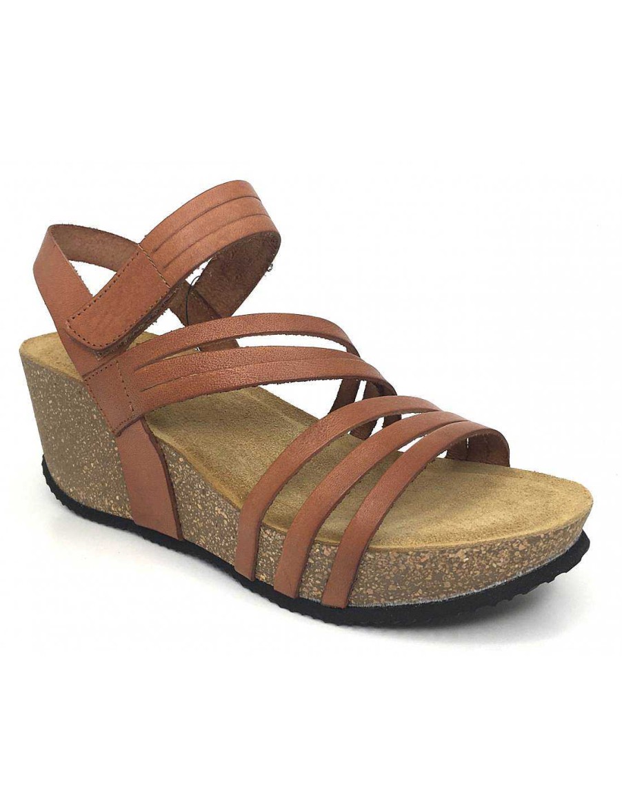 Women Sabateca Women'S Cradle Sandals | Okios Crib Sandals 7756 Cebu-009 Leather