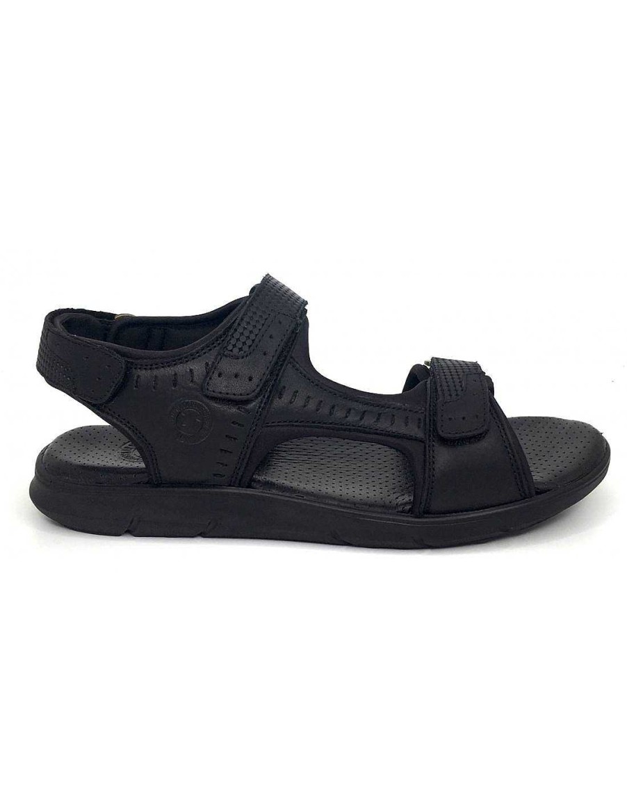 Man Sabateca Men'S Sandals | Sandals Coronel Tapioca 7757 C2131 Black