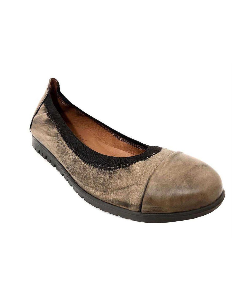 Women Sabateca Women'S Flats | Moroccan Sanchez Ballet Flats 790 9920 Brown