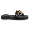 Women Sabateca Women'S Flat Sandals | Flat Sandals Vendetta 7577 Danae Black