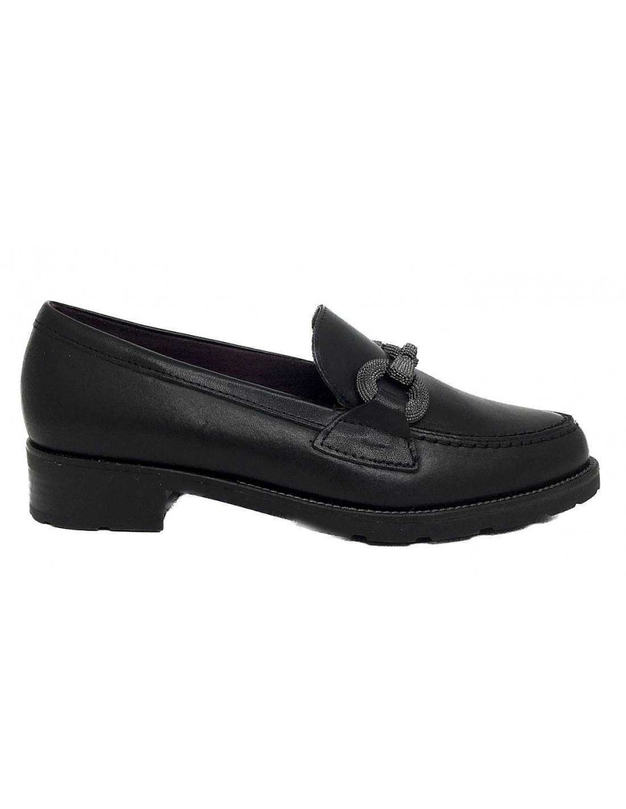 Women Sabateca Women'S Loafers | Skinny Moccasins 8837 5450 Black