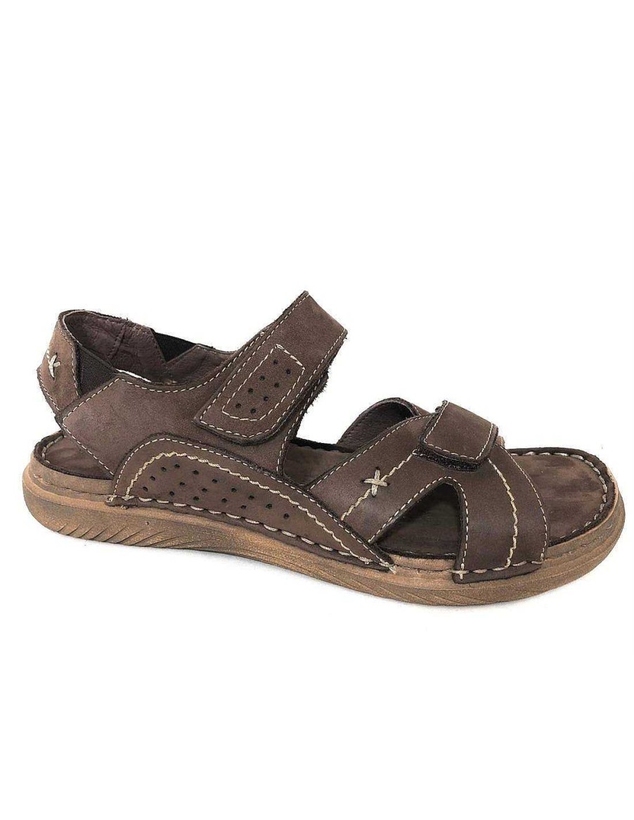 Man Sabateca Men'S Sandals | Walk & Fly Sandals 294 5194-36390 Brown