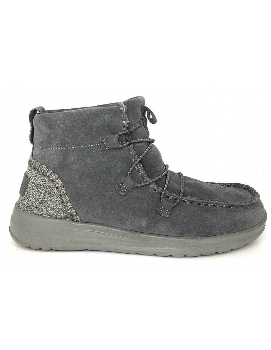 Women Sabateca Women'S Ankle Boots | Dude 6997 Eloise Gray Ankle Boots