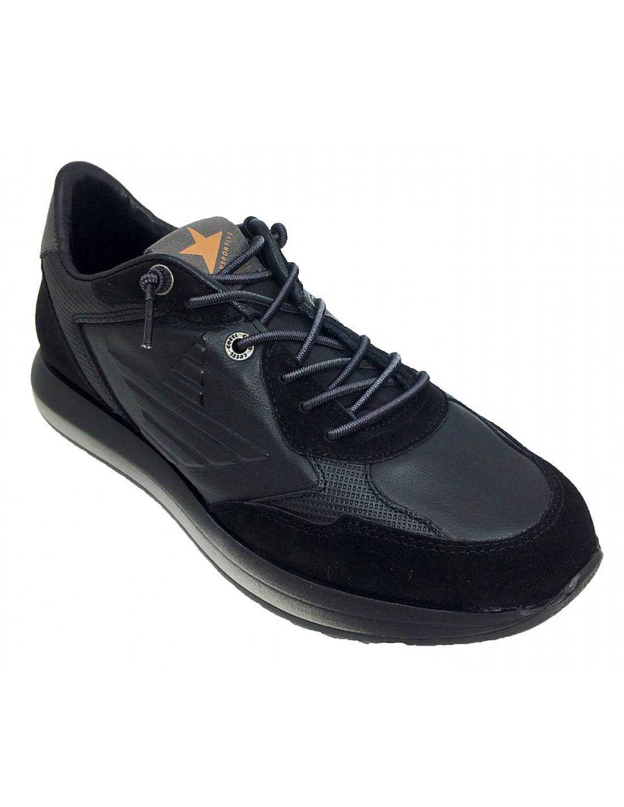 Man Sabateca Men'S Sports Shoes | Sports Cetti 8899 C-1326 Black