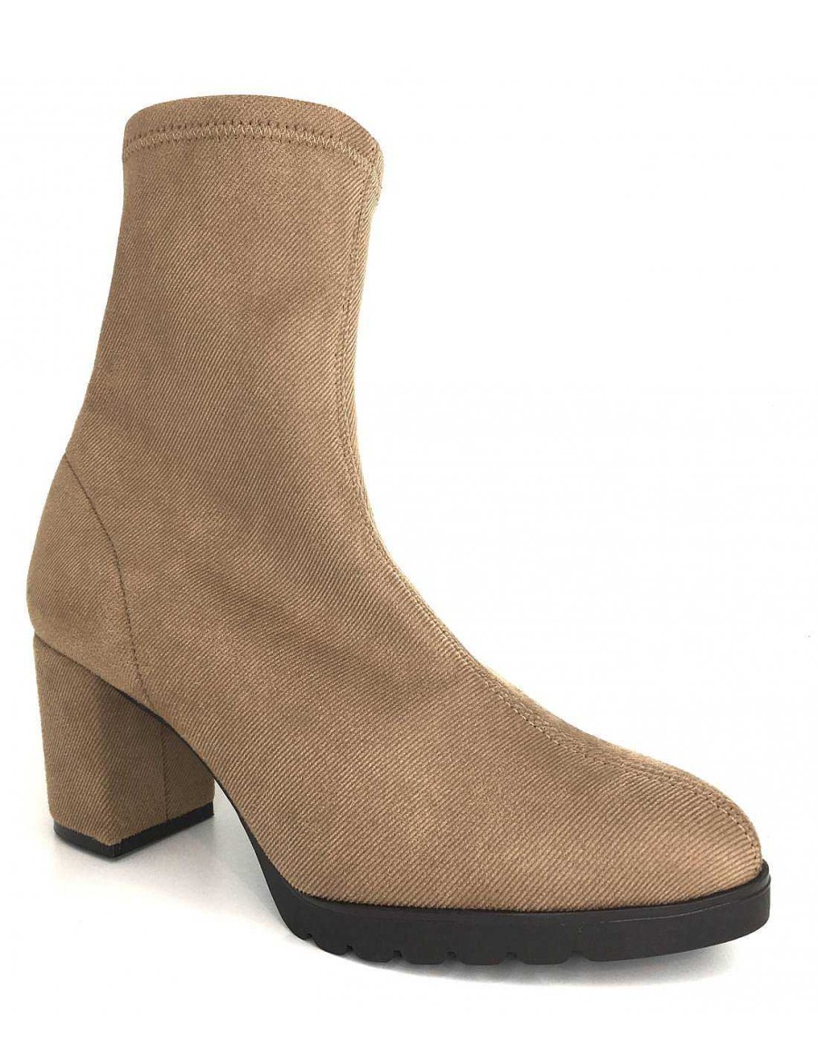 Women Sabateca Women'S Ankle Boots | Daniela Vega Ankle Boots 7993 L1885 Twill Els Taupe