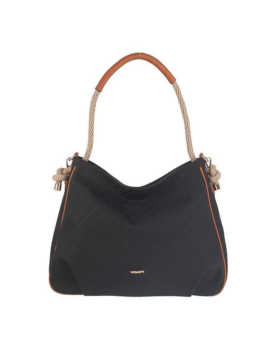 Women Sabateca Women'S Bags | Volum Bags 8256 Vb23009 Hydra Black