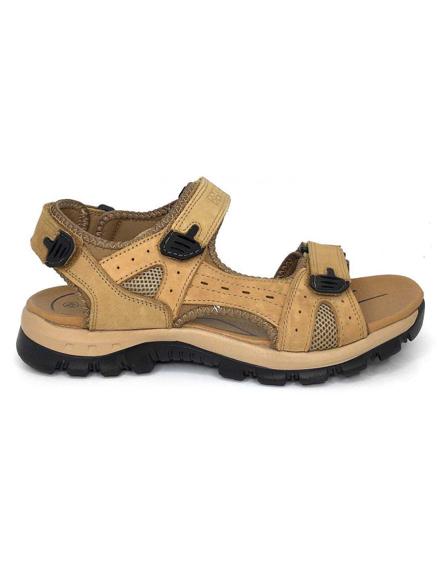 Man Sabateca Men'S Sandals | Sandals Coronel Tapioca 7677 T6025 Mustard