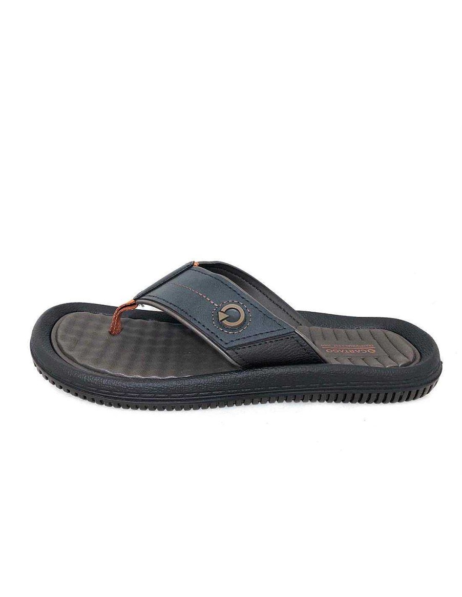 Man Sabateca Men'S Flip Flops | Ipanema Beach 1287 11020 Brown