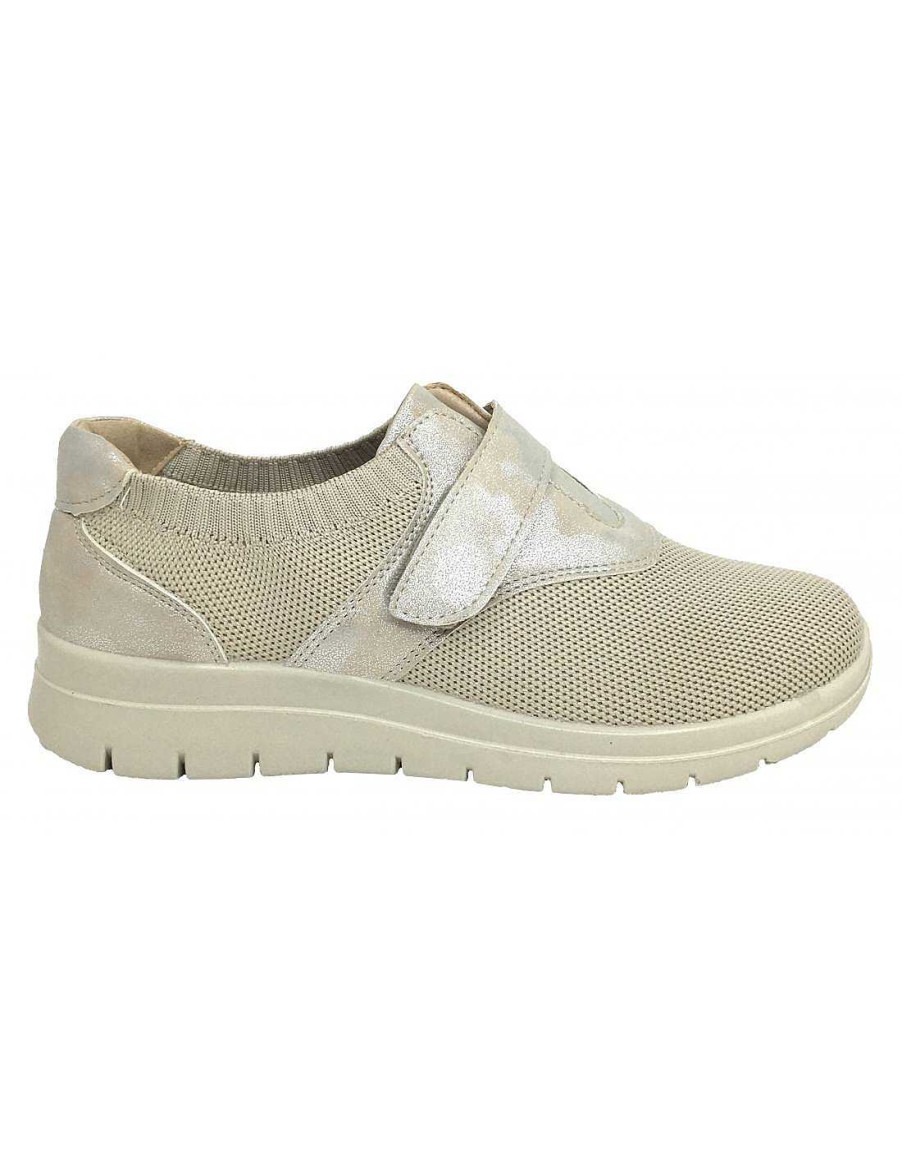 Women Sabateca Women'S Shoes | Vicmart 8207 926-16/36 Beige Sneakers