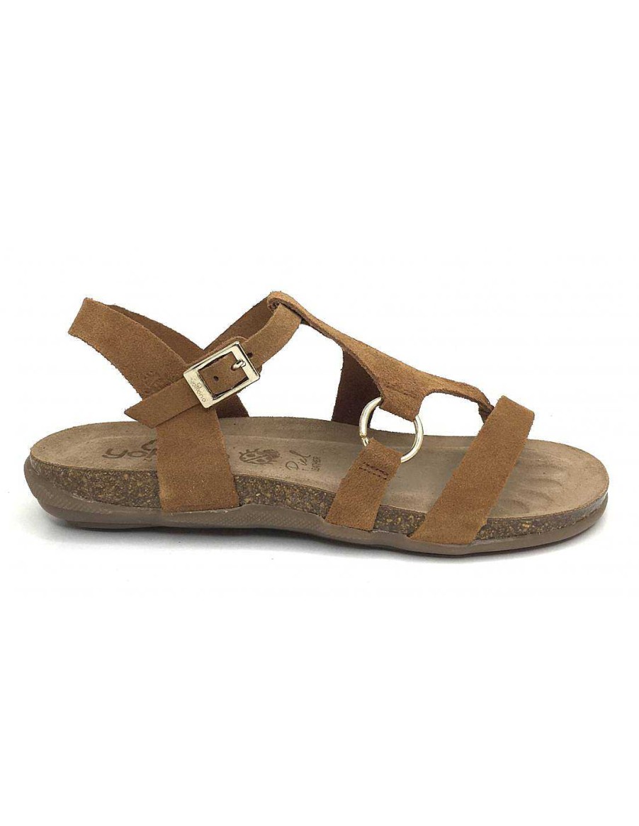 Women Sabateca Women'S Flat Sandals | Flat Sandals Yokono 8426 Manacor 021 Leather