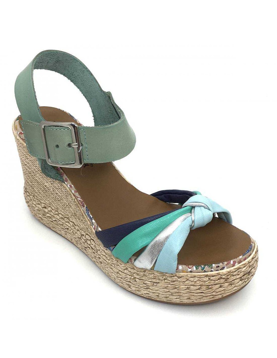 Women Sabateca Women'S Cradle Sandals | Crib Sandals Xbonita 8697 J151 Green