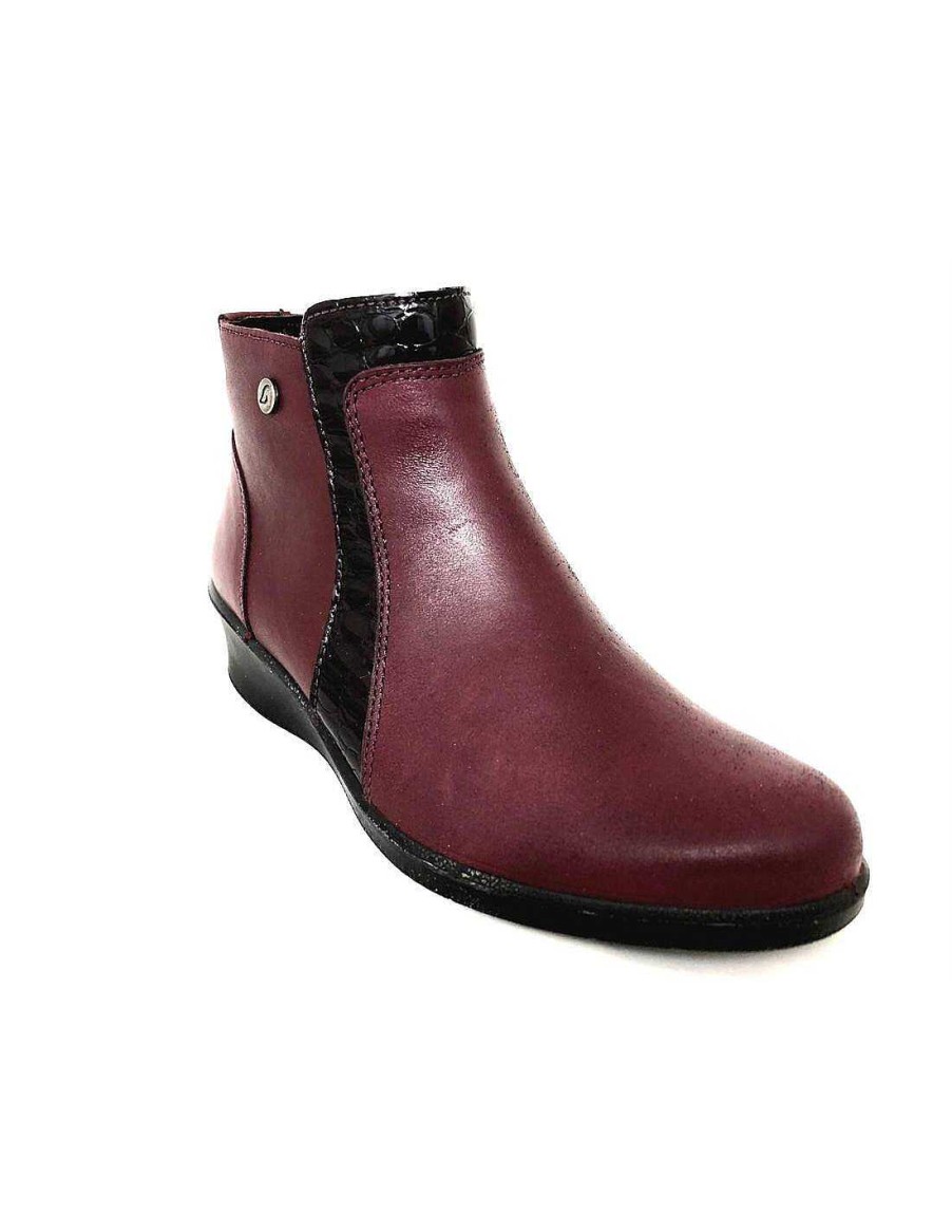 Women Sabateca Women'S Ankle Boots | Luisetti 865 21826 Red Ankle Boots